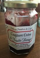 Confiture 4 fruits rouges