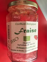 Confiture biologique fraise