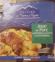 Joue de porc et pommes de terre à la sarladaise