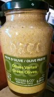Pâte d'olive verte