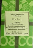 Condiment Balsamique Combava