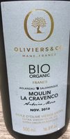 Huile d'olive vierge extra bio Moulin la Cravenco Nov. 2016