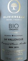 Huile d'olive vierge extra