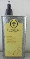 Huile d'olive au citron
