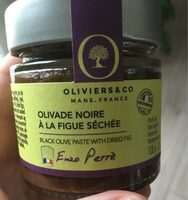 Olivade noire à la figue séchée