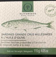 Sardines a l'huile d'olive