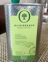 Olive et citron vert frais pressés