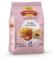 Cakes fourrées fraise