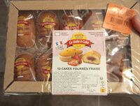 Cakes fourrés fraise