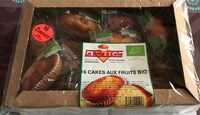 Cakes aux fruits Bio