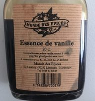 Extrait de vanille