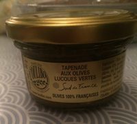 Tapenade aux olives lucques vertes