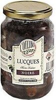 Olives noires au naturel Lucques