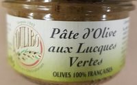 Pâte d'olive aux lucques vertes