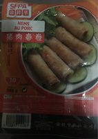 Nems au porc surgelés
