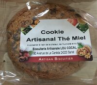 Cookie artisanal thé miel
