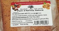 Pain d'épices nature