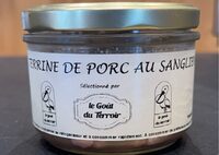 Terrine de porc au sanglier