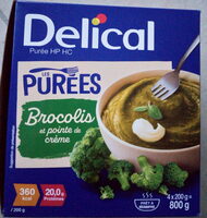 Les Purées - Brocolis et pointe de crème