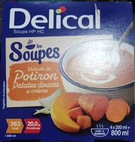 Soupe potiron patates douces