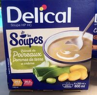 Velouté de poireaux polmes de terre et crème
