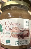 Crème de châtaignes avec morceaux aux noix