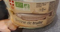 Terrine de truite
