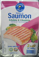 Hachés au saumon échalote & ciboulette