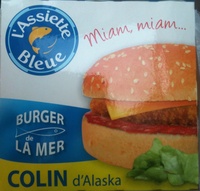 Burger de la mer - Colin d'alaska