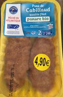 Pané de Cabillaud Panure Bio