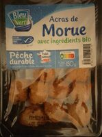 Acras de morue avec ingrédients bio