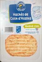 Hachés de colin d'Alaska oignon et persil bio