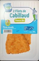 Filet de cabillaud panure bio