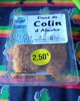 Pané de colin d'Alaska