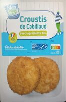Croustis de cabillaud et pommes de terre