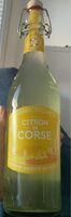 Boisson gazeuse saveur citron de corse