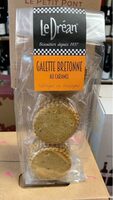 Galette fine bretonne au caramel