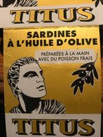 Sardine á l'huile d'olive