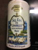 Sel Fin Camargue Aux Herbes bio