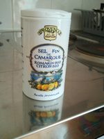 Sel Fin De Camargue Romarin Bio Citron Bio
