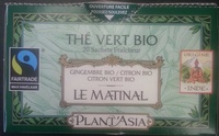 Thé vert bio - le matinal