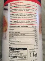 Sucre vanillé