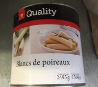 Blancs de poireaux