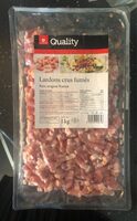 Lardons crus fumés