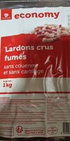Lardons crus fumés