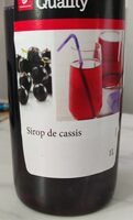 Sirop de cassis