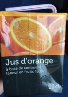 Jus d'orange