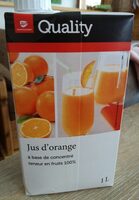 Jus d'orange