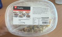 Salade de riz niçois au thon