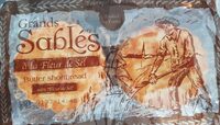 Grands sablés à la fleur de sel